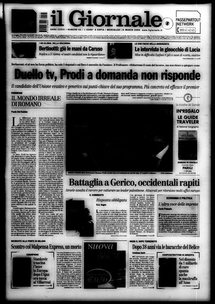 Il giornale : quotidiano del mattino